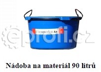 Nádoba na materiál 90 litrů